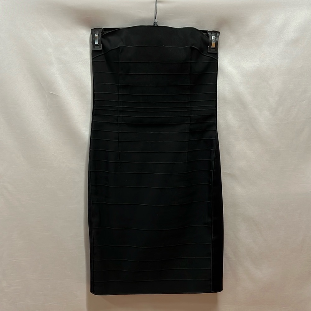 Black Strapless Dolce & Gabbana Black Corset Mini Dress Size EU 40/US Small